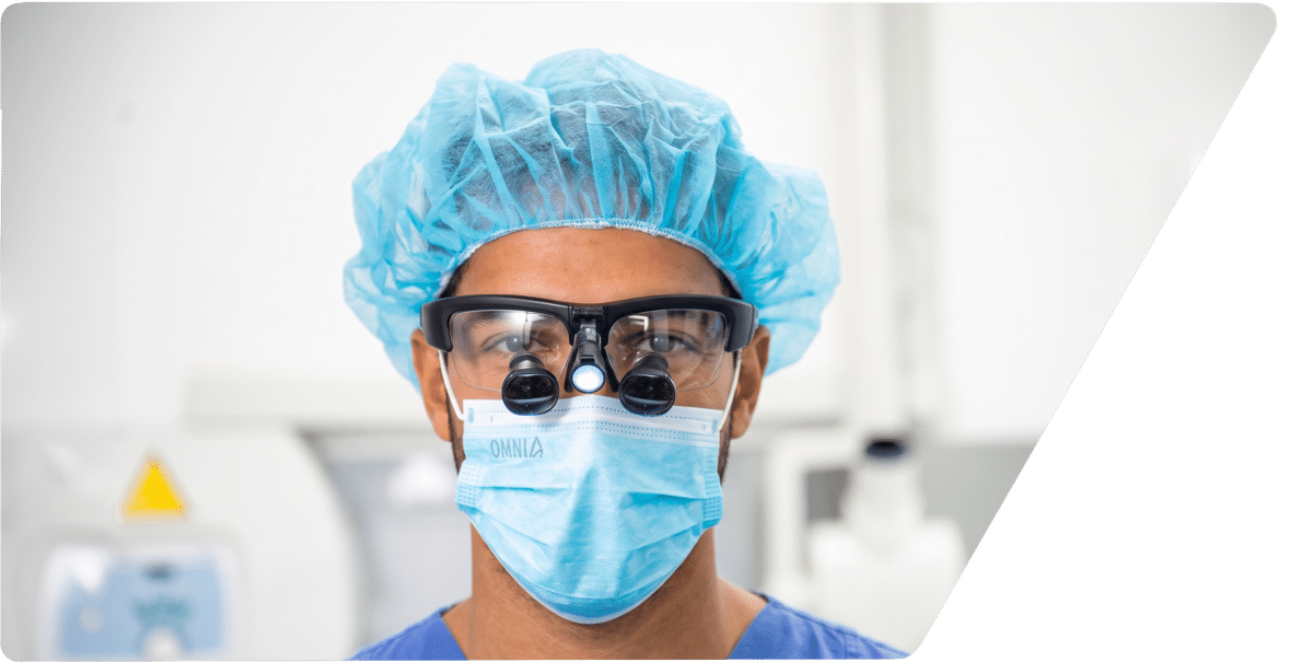 Einsetzen der Implantate